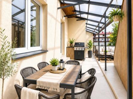 Pronájem bytu, 3+kk, 81 m²