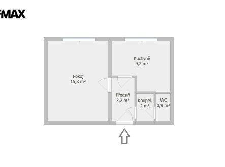 Prodej bytu, 1+1, 33 m²