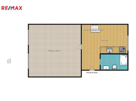 Pronájem bytu, 1+1, 48 m²