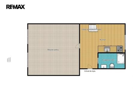 Pronájem bytu, 1+1, 48 m²