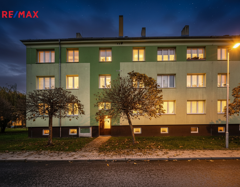 Večerní fotka domu