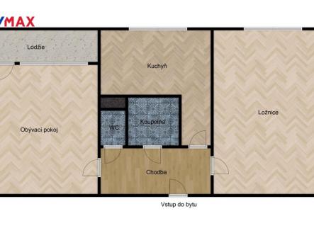 Prodej bytu, 2+1, 62 m²