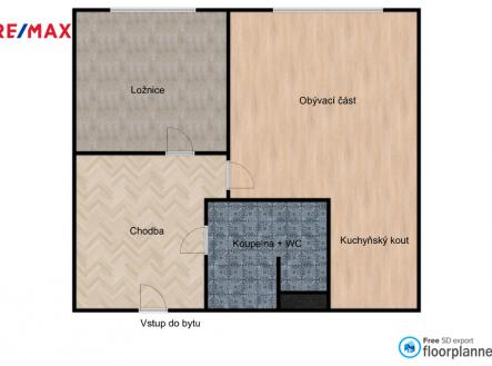 Prodej bytu, 2+kk, 40 m²