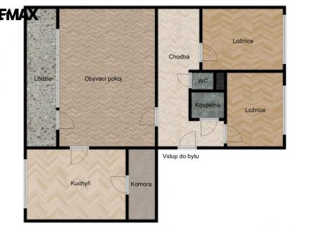 Prodej bytu, 3+1, 72 m²