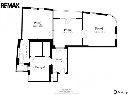 Prodej bytu, 3+1, 126 m²