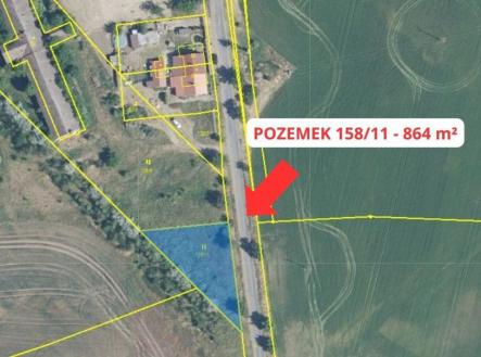 Prodej - pozemek pro bydlení, 864 m²