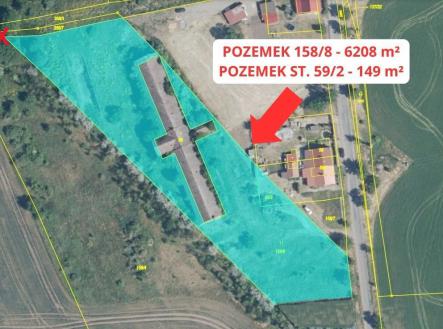 Prodej - pozemek pro bydlení, 864 m²