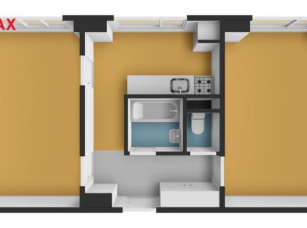 Prodej bytu, 2+1, 50 m²