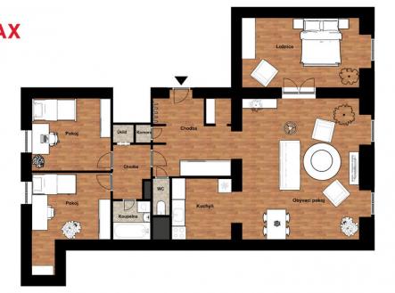 Prodej bytu, 4+1, 105 m²