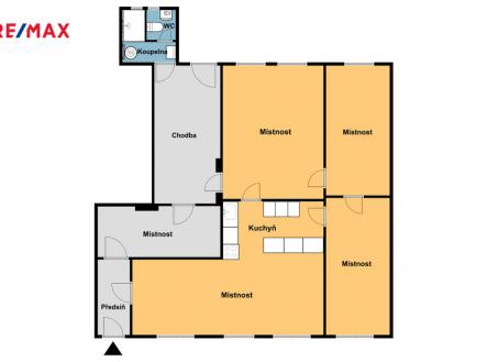 Pronájem obchodní prostor, 113 m²