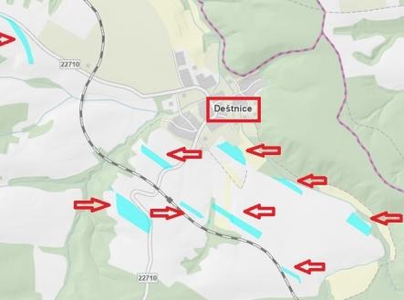 Prodej pozemku, zemědělská půda, 43 833 m²