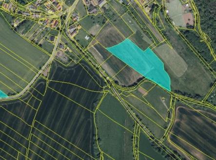 Prodej pozemku, zemědělská půda, 43 833 m²