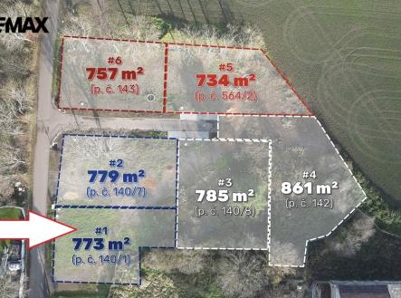 Prodej pozemku pro bydlení, 773 m²