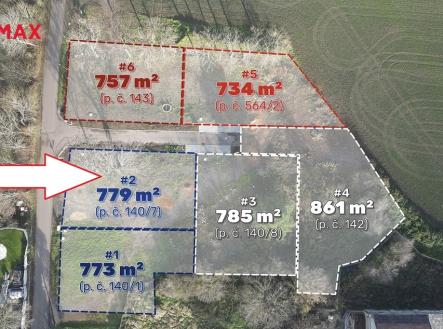 Prodej pozemku pro bydlení, 779 m²