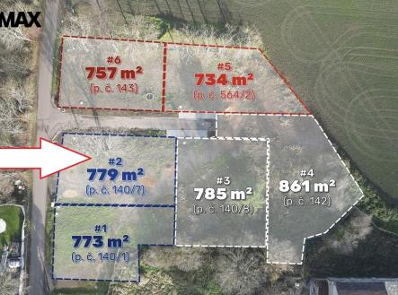 Prodej pozemku pro bydlení, 779 m² obrázek