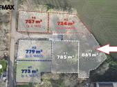Prodej pozemku pro bydlení, 861 m²