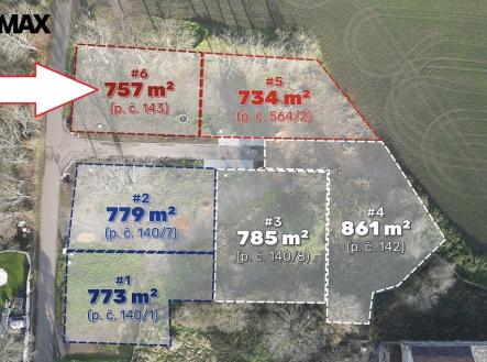 Prodej pozemku pro bydlení, 757 m²