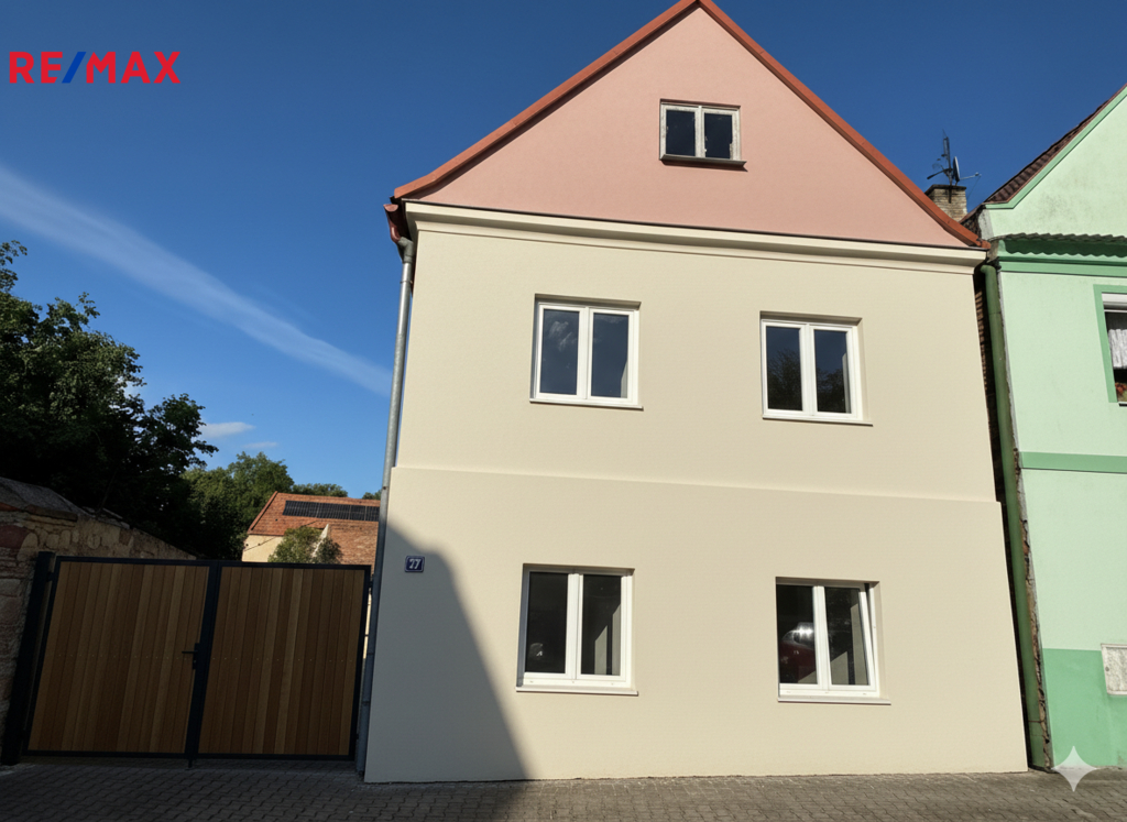 Představa nové fasády (tvořeno pomocí AI)