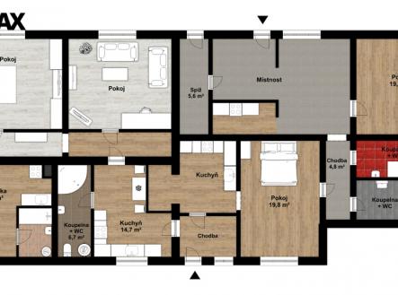 Prodej nájemního domu, 175 m²