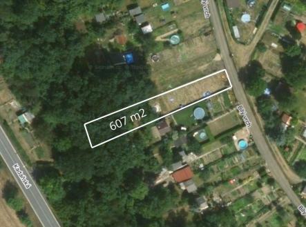Prodej pozemku, zahrada, 607 m²