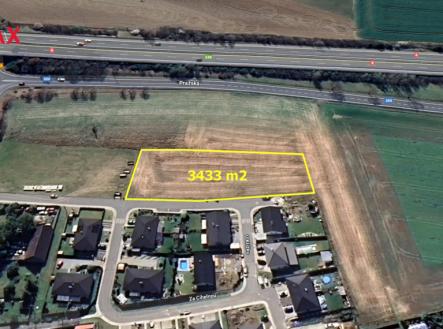 Prodej pozemku pro komerční výstavbu, 3 433 m²