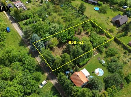 Prodej pozemku, zahrada, 858 m²