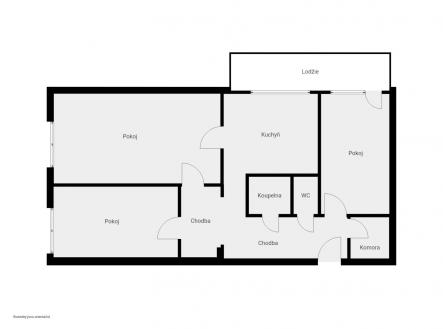 Prodej bytu, 3+1, 73 m²