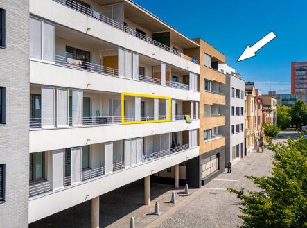 Pronájem bytu, 2+kk, 54 m²