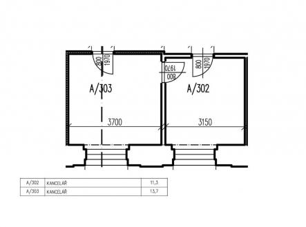 Pronájem kanceláře, 26 m²