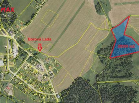 Prodej pozemku, les, 29 205 m²