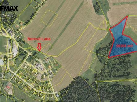 Prodej pozemku, les, 29 205 m² obrázek
