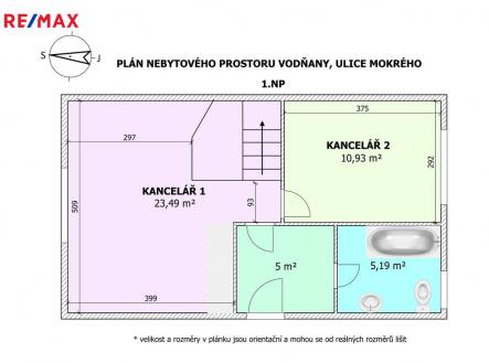 Prodej - kanceláře, 73 m²