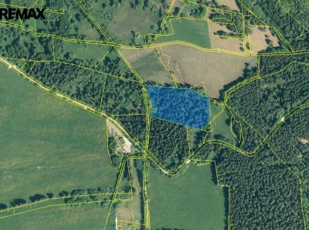 Prodej pozemku, les, 13 934 m²