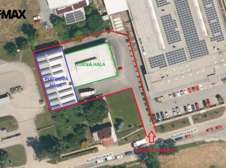 Pronájem skladu, 3 198 m²