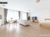 Pronájem bytu, 1+kk, 55 m²