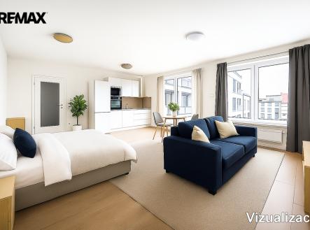 Pronájem bytu, 1+kk, 55 m²