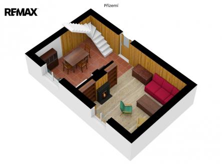 Prodej chaty/rekreačního objektu, 50 m²