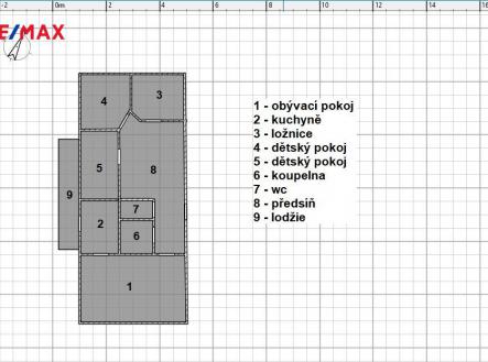 Pronájem bytu, 4+1, 80 m²