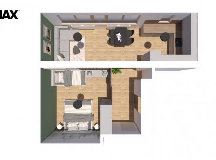 Prodej bytu, 2+kk, 62 m²