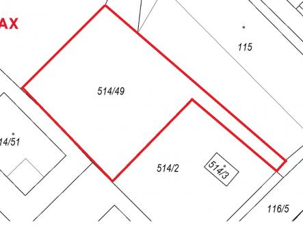 Prodej pozemku pro bydlení, 800 m²