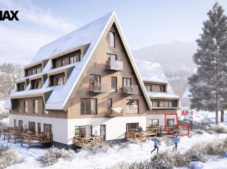 Prodej bytu, 2+kk, 53 m²