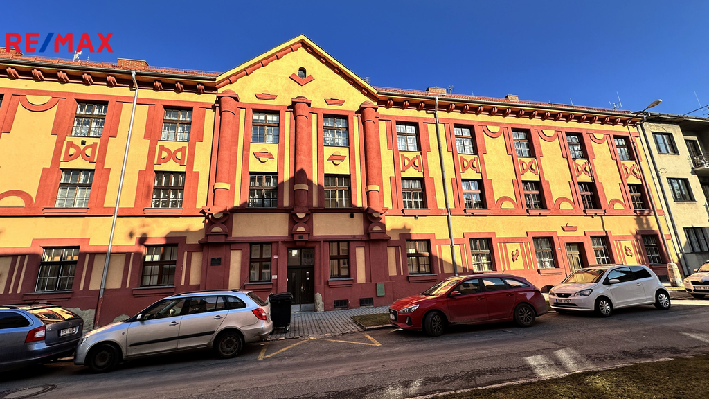 Pohled na dům z ulice