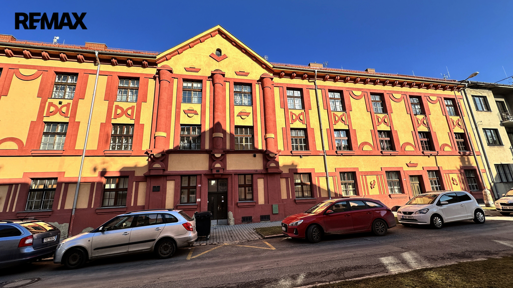 Pohled na dům z ulice