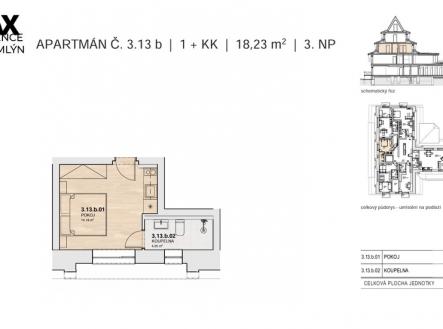 Prodej bytu, 1+kk, 21 m²