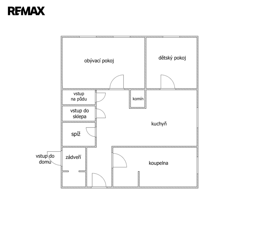 orientační půdorys