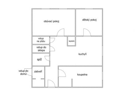 Prodej domu/vily, 62 m²