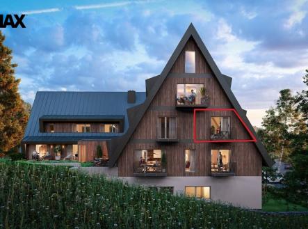 Prodej bytu, 2+kk, 42 m²