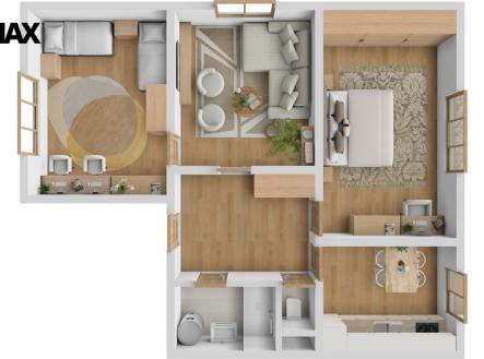 Prodej bytu, 3+1, 87 m²