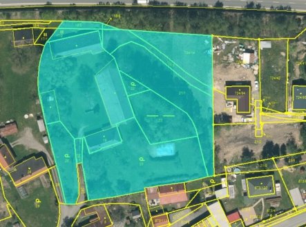 Prodej nemovitostí s pozemkem 8207 m2