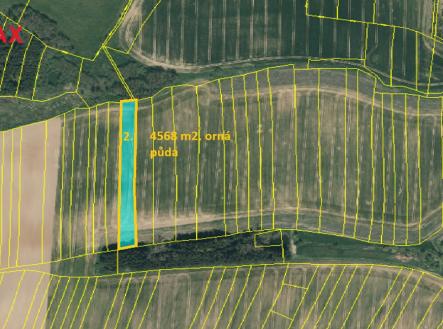 Prodej - pozemek, zemědělská půda, 52 606 m²